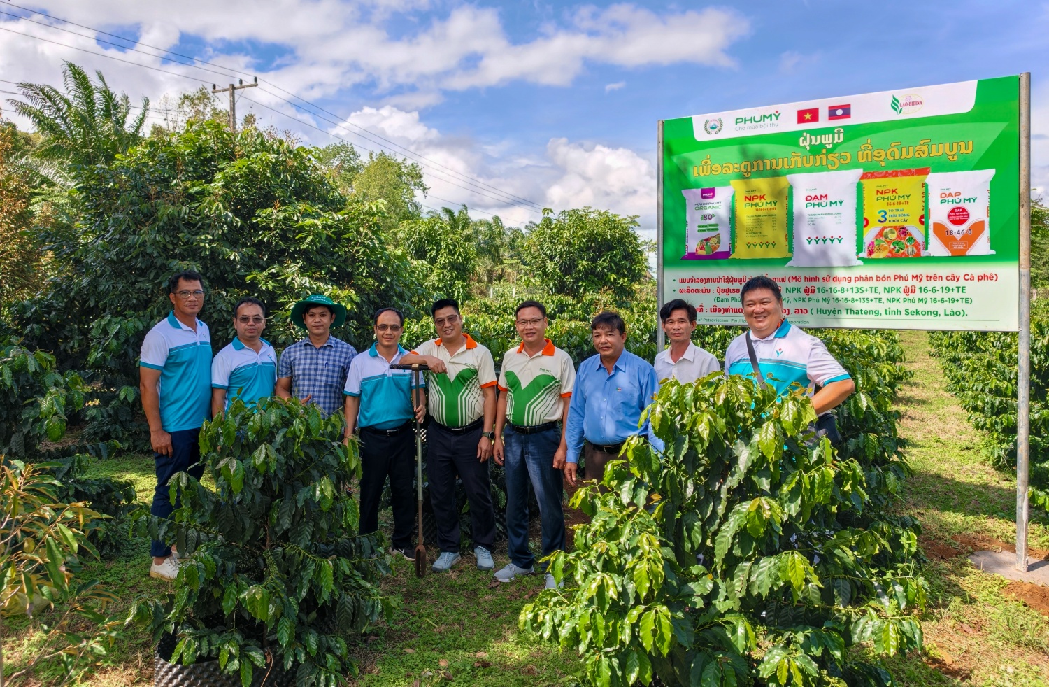 PVFCCo   Phú Mỹ tăng cường hợp tác phát triển nông nghiệp tại Lào