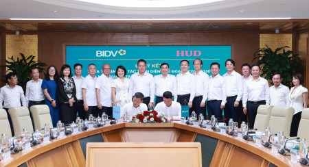 BIDV và HUD tăng cường hợp tác hướng tới phát triển bền vững