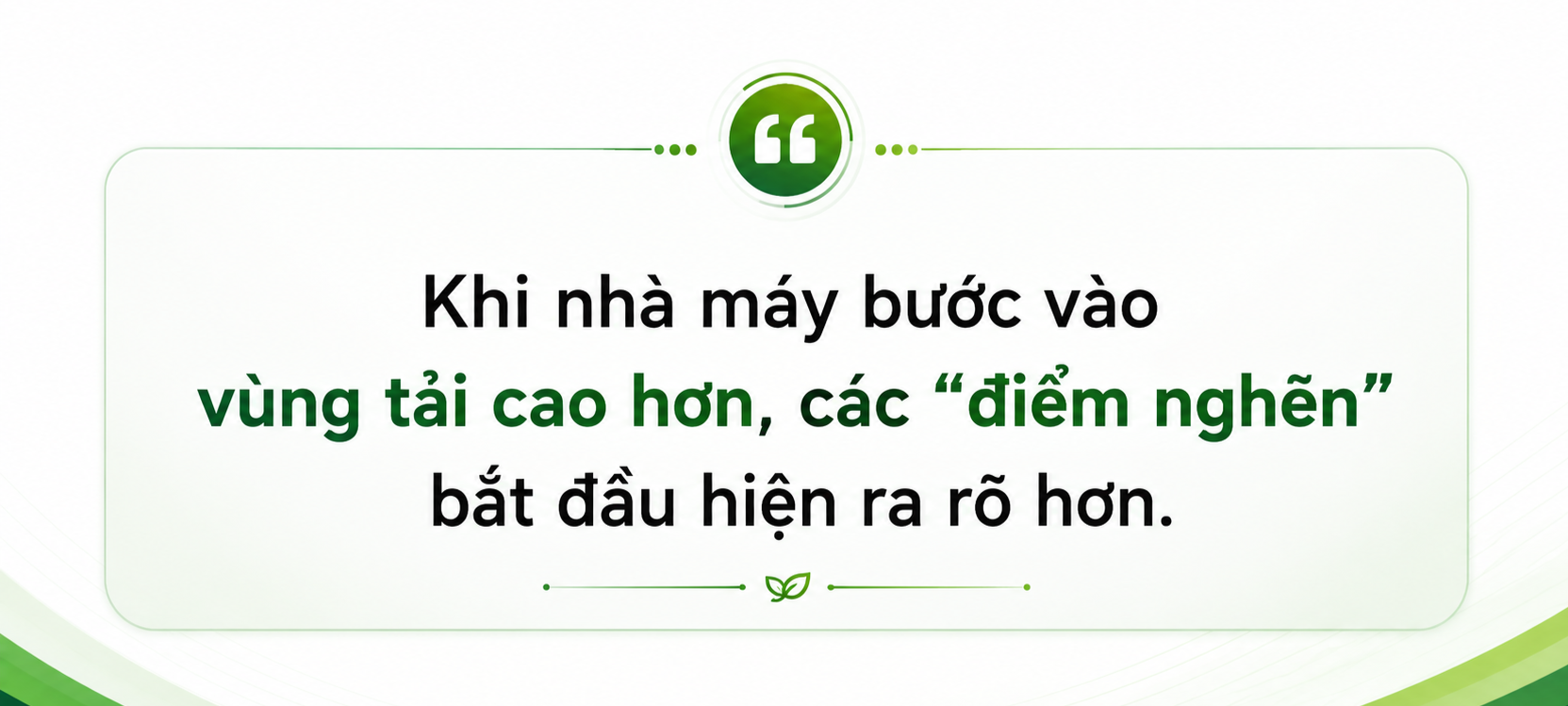 Bài 1: Từ “chạy đúng thiết kế” đến khát vọng vượt giới hạn
