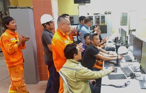Đóng điện máy biến áp AT7 Trạm biến áp 220kV Hà Đông