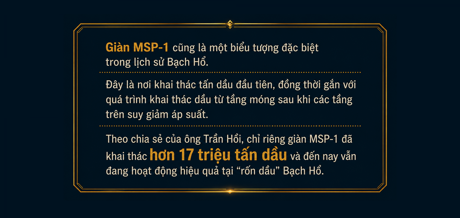 [E magazine] Mỏ Bạch Hổ: 40 năm đánh thức dòng dầu giữa biển khơi