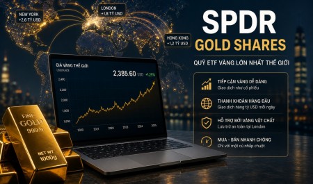 Về quỹ ETF vàng nghìn tấn lớn nhất thế giới SPDR Gold Shares