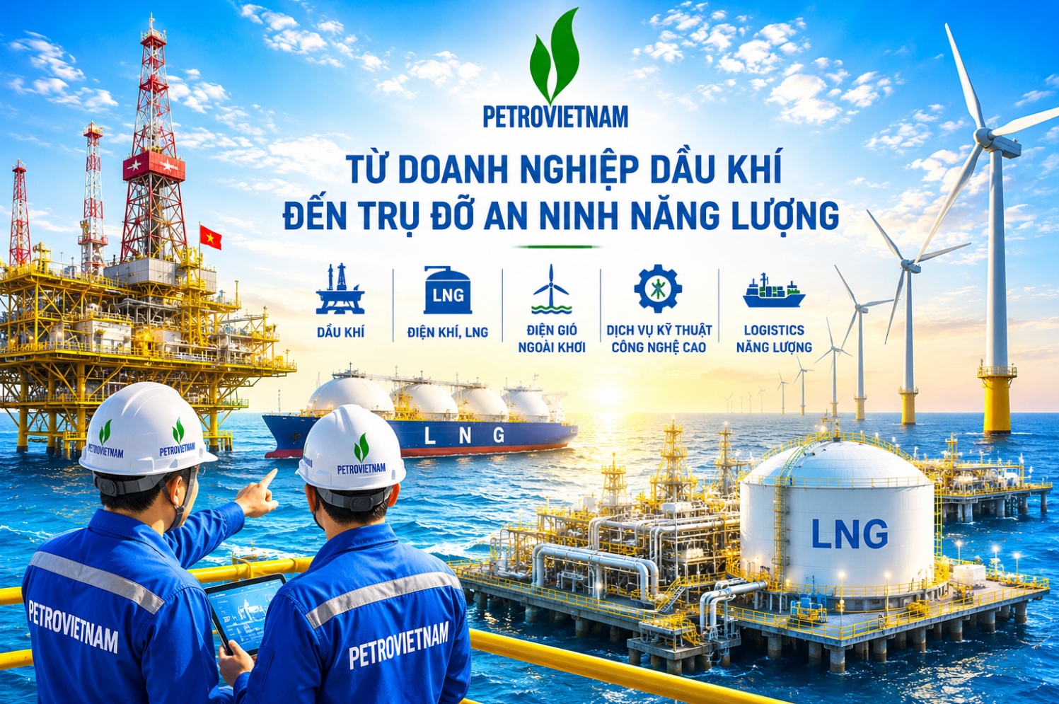Từ doanh nghiệp dầu khí đến "trụ đỡ" an ninh năng lượng