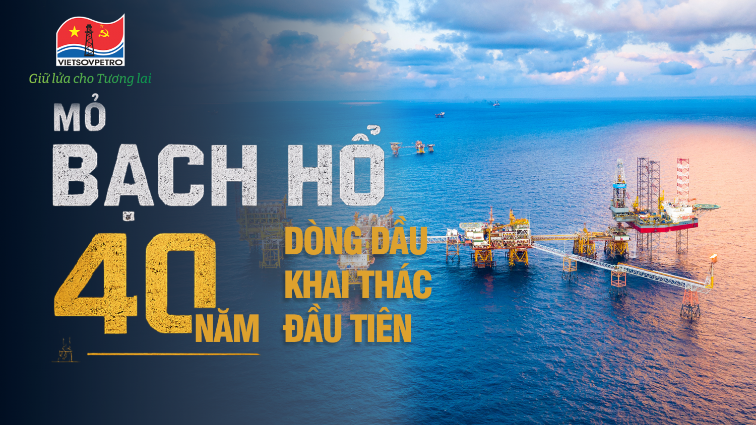 [E magazine] Mỏ Bạch Hổ: 40 năm đánh thức dòng dầu giữa biển khơi
