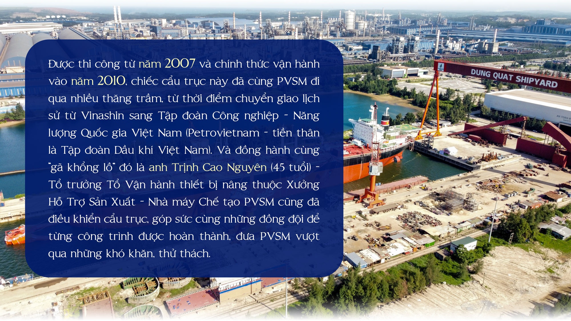 [P-Magazine]Hơn 14 năm điều khiển “gã khổng lồ” tại PVSM