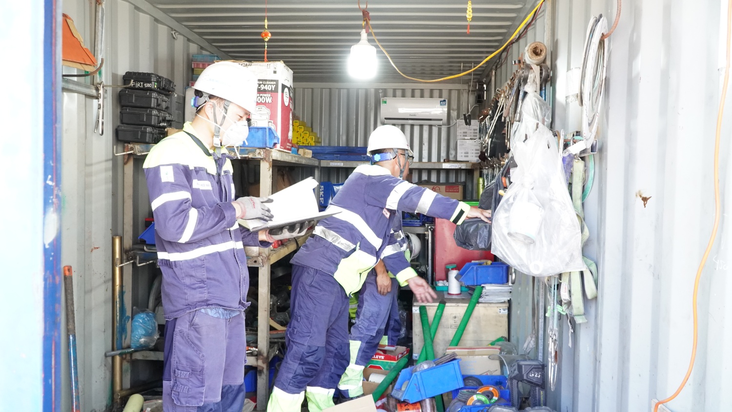 NMND Thái Bình 2 căng mình sản xuất điện giữa nắng cháy Thái Bình 2 sản xuất điện mùa nắng nóng