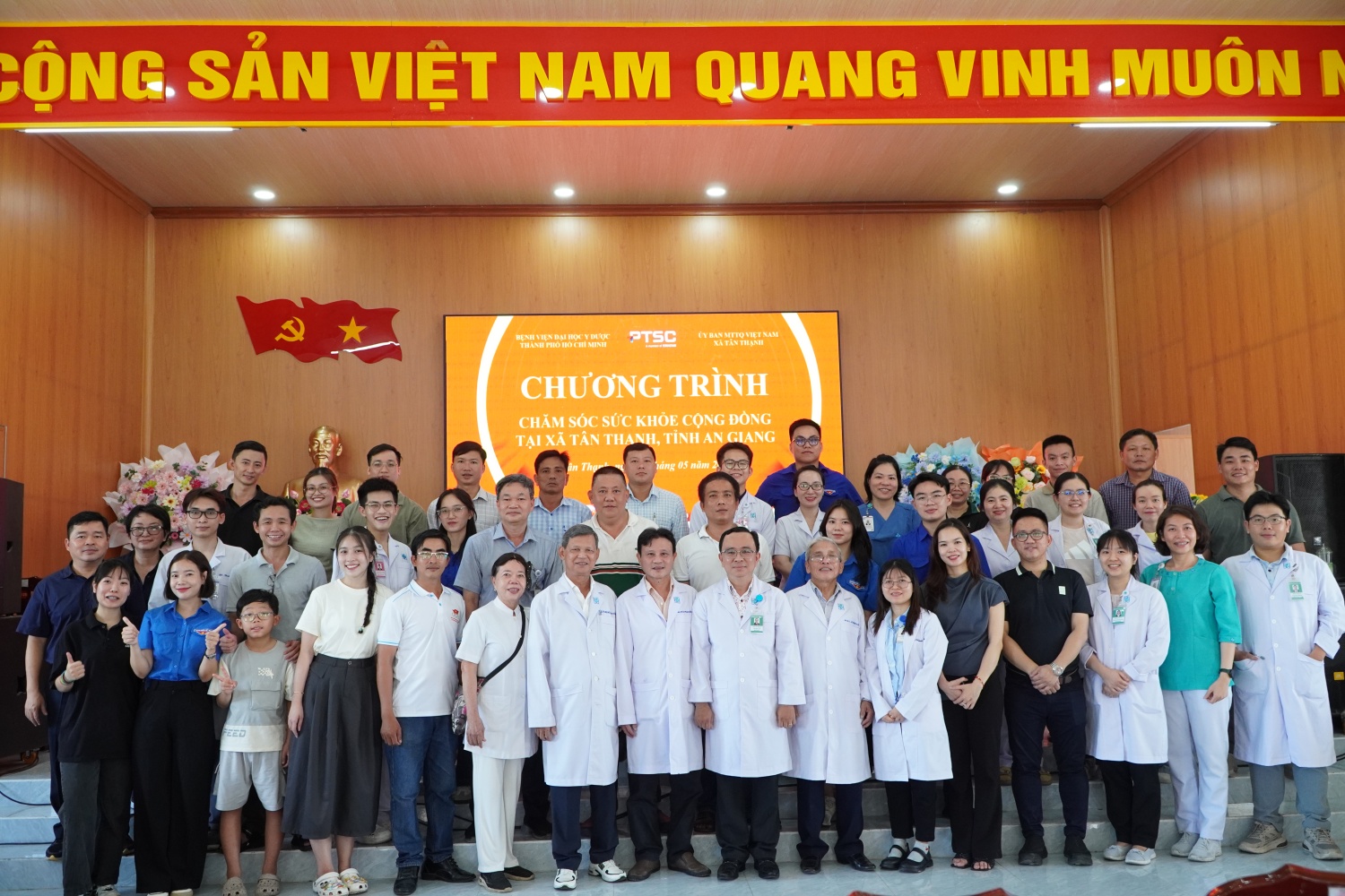 PTSC tiếp tục hành trình chăm sóc sức khỏe cộng đồng tại An Giang