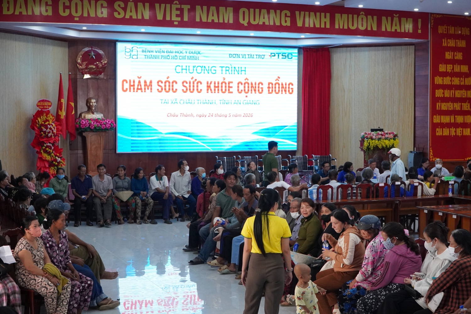 PTSC tiếp tục hành trình chăm sóc sức khỏe cộng đồng tại An Giang