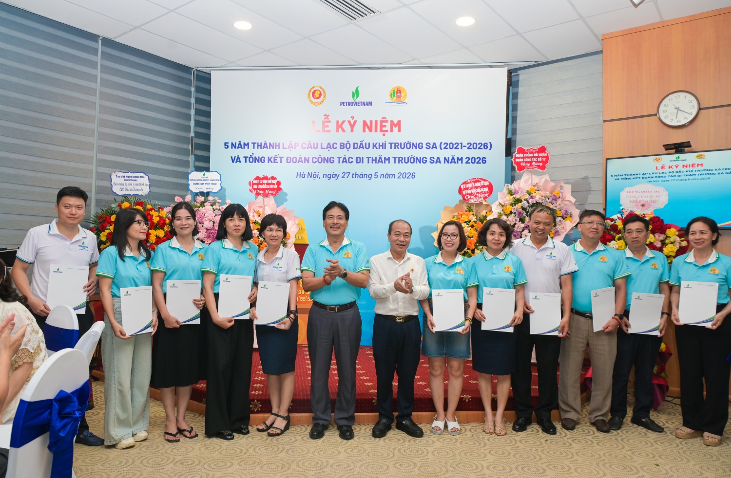 5 năm CLB Dầu khí Trường Sa: Lan tỏa văn hóa nghĩa tình Petrovietnam, tiếp nối hành trình bảo vệ chủ quyền Tổ quốc 5 năm CLB Dầu khí Trường Sa: Lan tỏa văn hóa nghĩa tình Petrovietnam, tiếp nối hành trình bảo vệ chủ quyền Tổ quốc