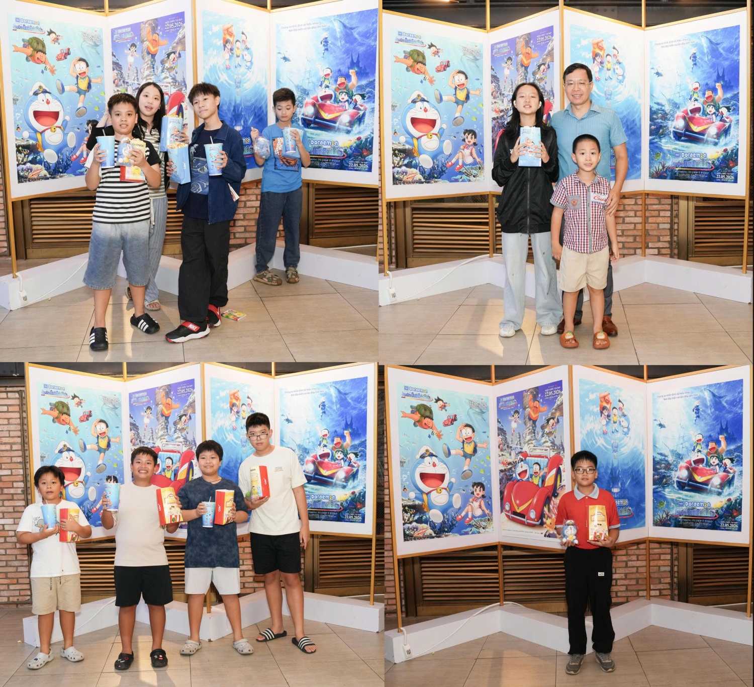 Suất chiếu phim Doraemon mang đến nhiều tiếng cười và thông điệp ý nghĩa cho các em nhỏ Suất chiếu phim Doraemon mang đến nhiều tiếng cười và thông điệp ý nghĩa cho các em nhỏ