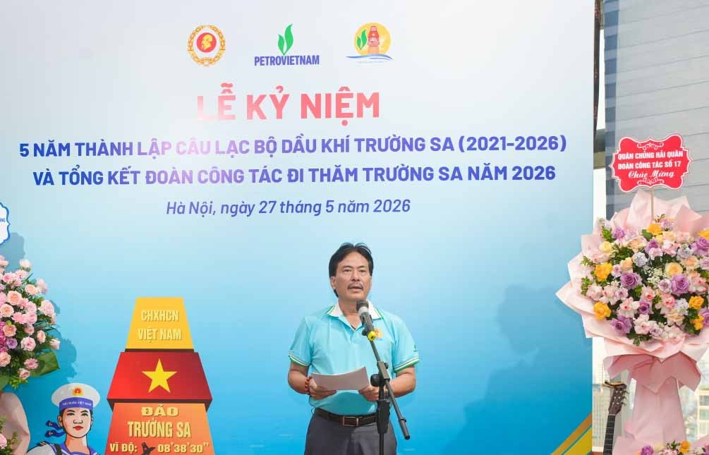 5 năm CLB Dầu khí Trường Sa: Lan tỏa văn hóa nghĩa tình Petrovietnam, tiếp nối hành trình bảo vệ chủ quyền Tổ quốc 5 năm CLB Dầu khí Trường Sa: Lan tỏa văn hóa nghĩa tình Petrovietnam, tiếp nối hành trình bảo vệ chủ quyền Tổ quốc