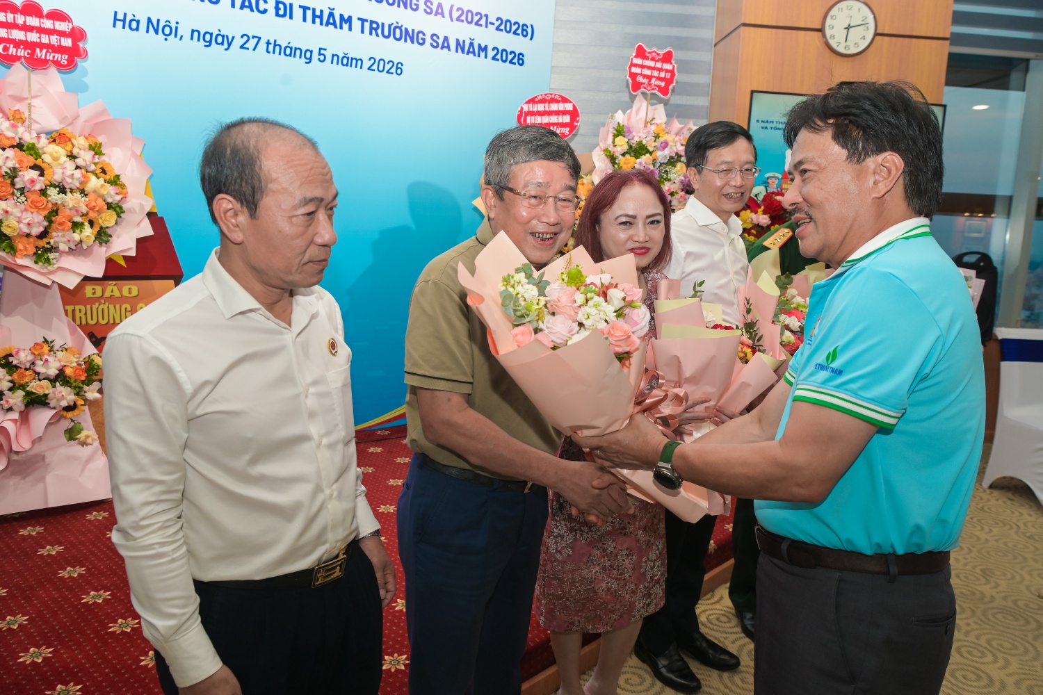 [Chùm ảnh] CLB Dầu khí Trường Sa kỷ niệm 5 năm thành lập, tiếp nối hành trình bảo vệ chủ quyền Tổ quốc