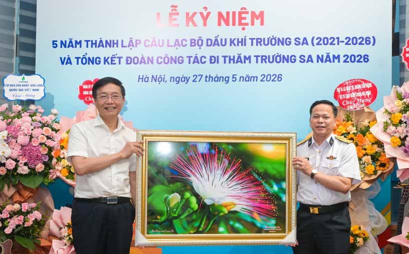 5 năm CLB Dầu khí Trường Sa: Lan tỏa văn hóa nghĩa tình Petrovietnam, tiếp nối hành trình bảo vệ chủ quyền Tổ quốc 5 năm CLB Dầu khí Trường Sa: Lan tỏa văn hóa nghĩa tình Petrovietnam, tiếp nối hành trình bảo vệ chủ quyền Tổ quốc