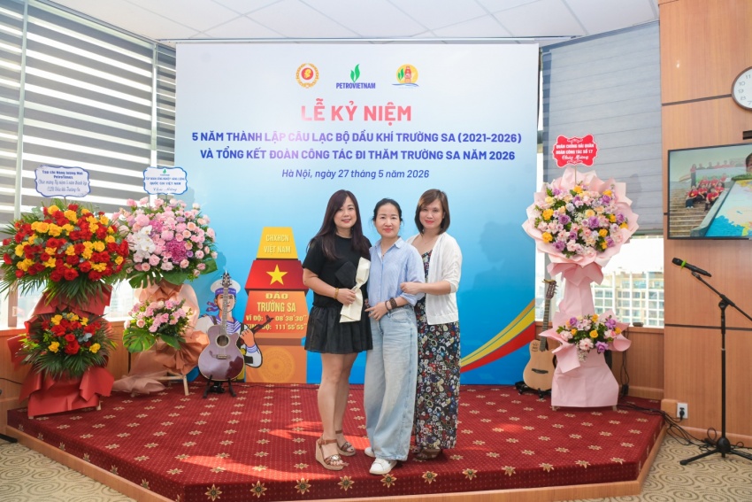 [Chùm ảnh] CLB Dầu khí Trường Sa kỷ niệm 5 năm thành lập, tiếp nối hành trình bảo vệ chủ quyền Tổ quốc