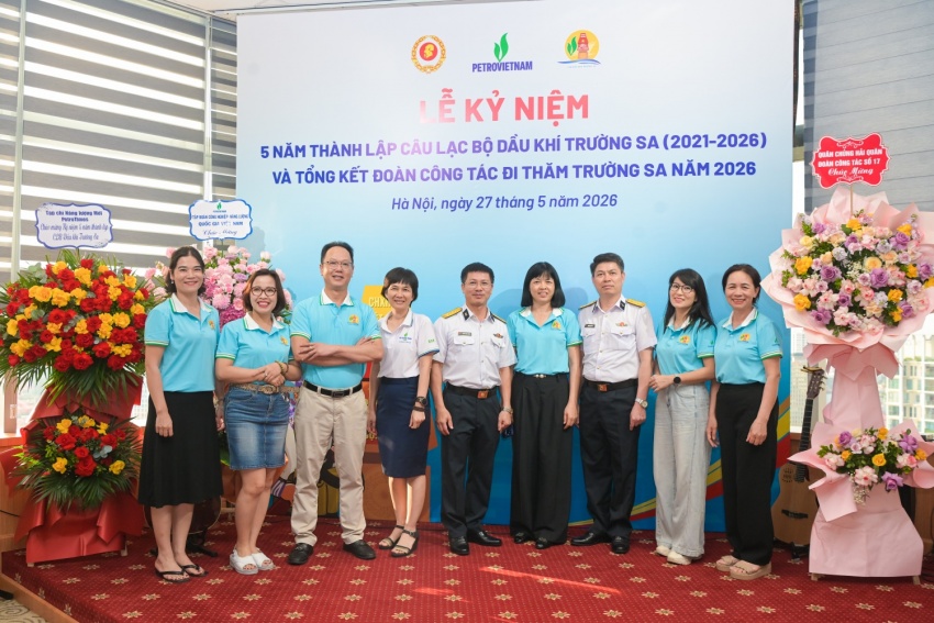 5 năm CLB Dầu khí Trường Sa: Lan tỏa văn hóa nghĩa tình Petrovietnam, tiếp nối hành trình bảo vệ chủ quyền Tổ quốc 5 năm CLB Dầu khí Trường Sa: Lan tỏa văn hóa nghĩa tình Petrovietnam, tiếp nối hành trình bảo vệ chủ quyền Tổ quốc