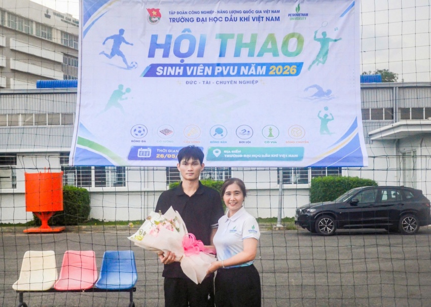 Sôi nổi khai mạc Hội thao Sinh viên PVU năm 2026