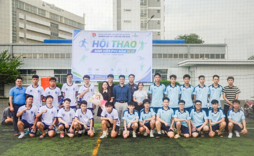 Sôi nổi khai mạc Hội thao Sinh viên PVU năm 2026