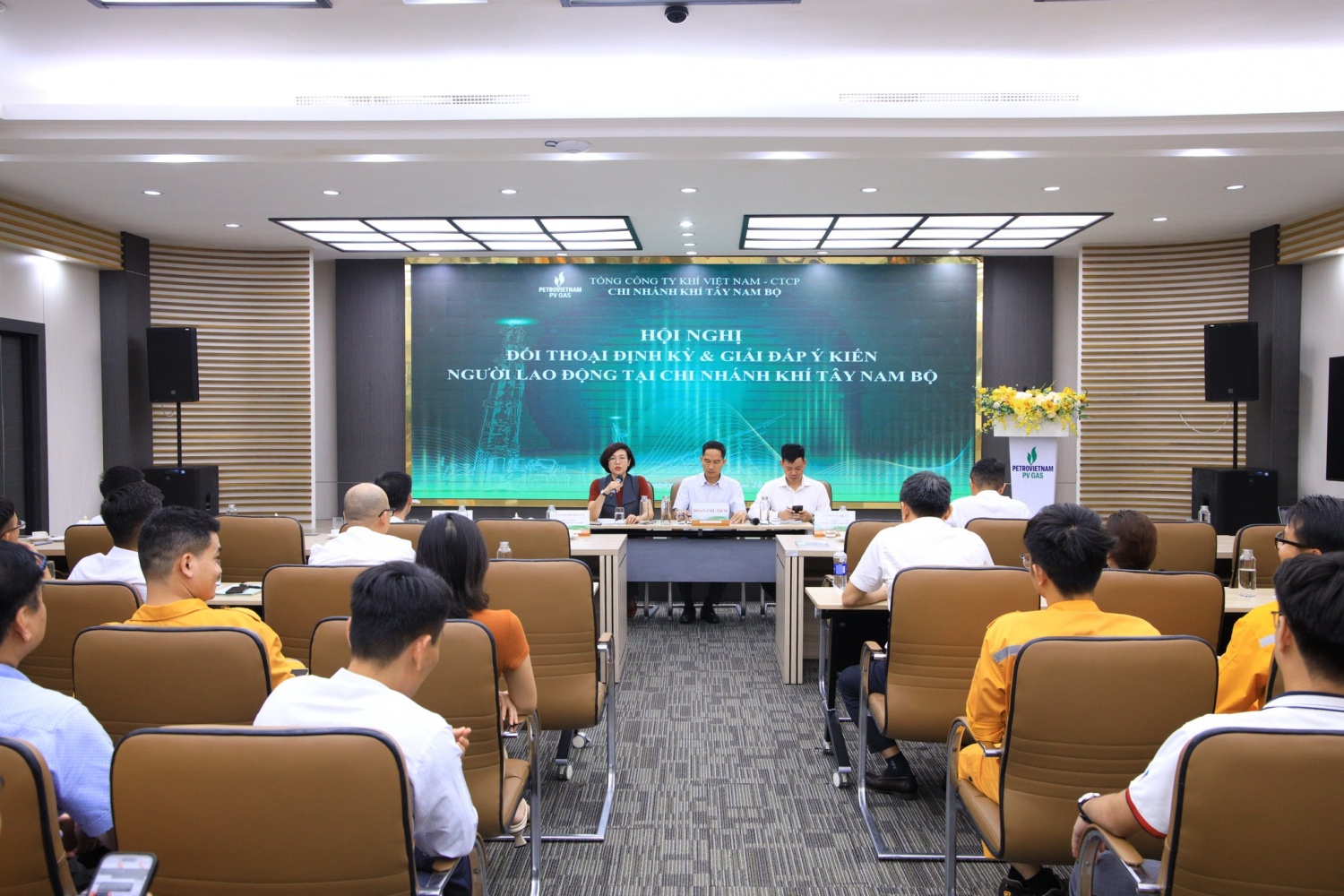 Chi nhánh Logistics và Chi nhánh Khí Tây Nam Bộ tăng cường công tác an ninh an toàn, gắn kết người lao động