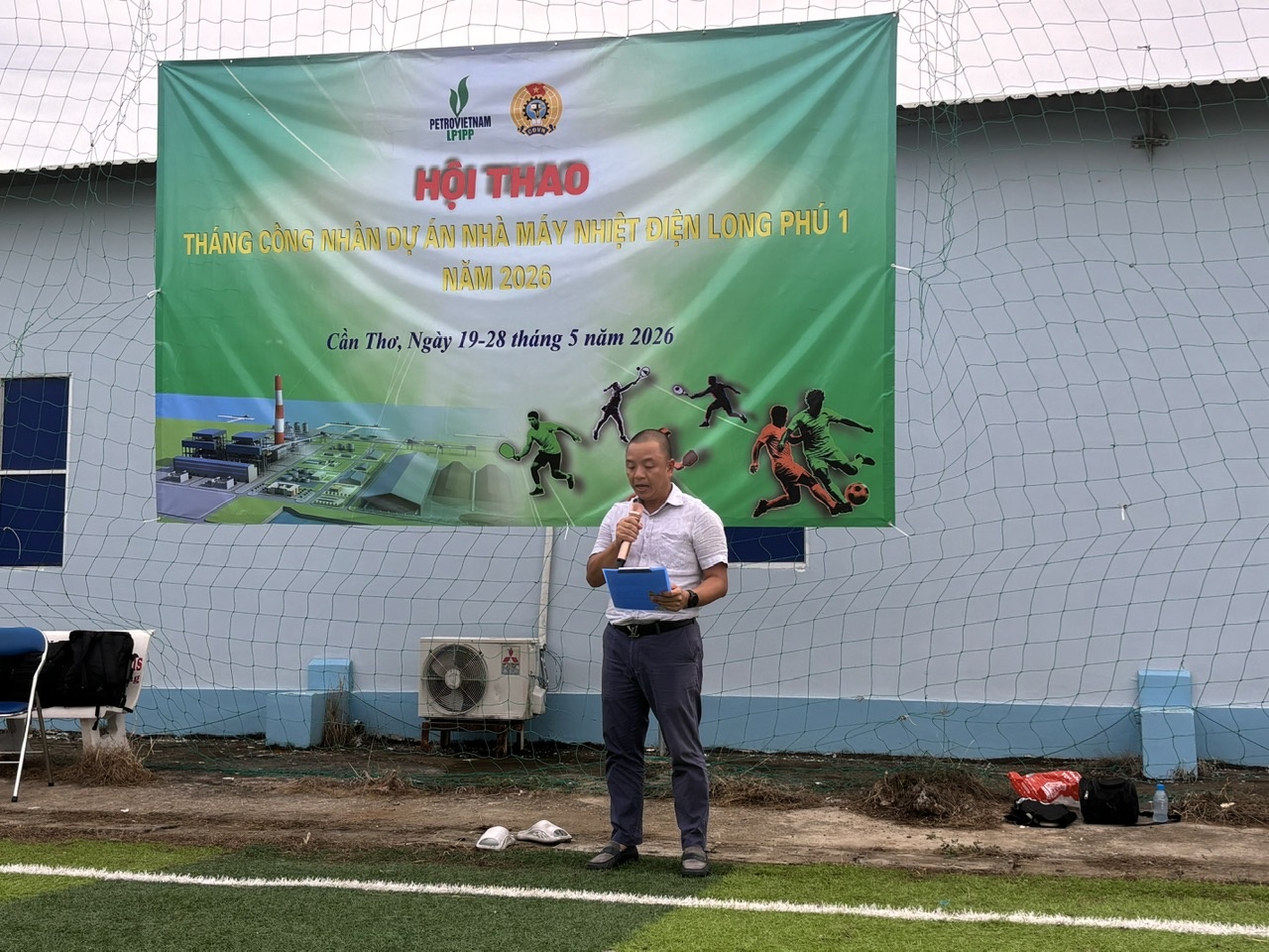 Sôi nổi Hội thao Tháng Công nhân năm 2026 tại dự án NMNĐ Long Phú 1