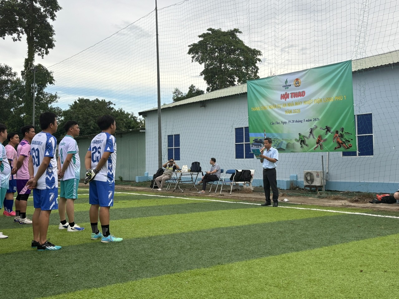 Sôi nổi Hội thao Tháng Công nhân năm 2026 tại dự án NMNĐ Long Phú 1