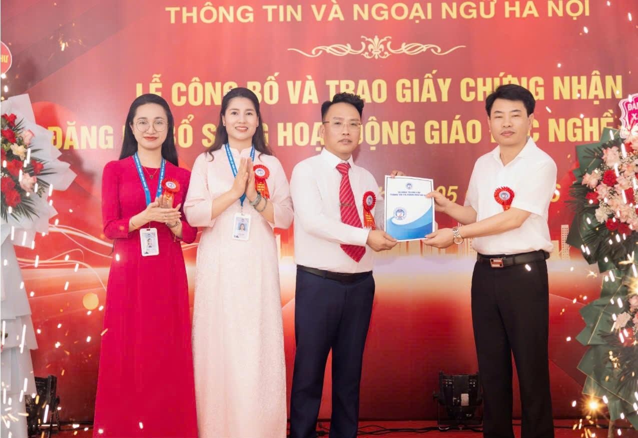 Trường Trung cấp Thông tin và Ngoại ngữ Hà Nội mở rộng cơ sở đào tạo tại Hưng Yên Trường Trung cấp Thông tin và Ngoại ngữ Hà Nội mở rộng cơ sở đào tạo tại Hưng Yên