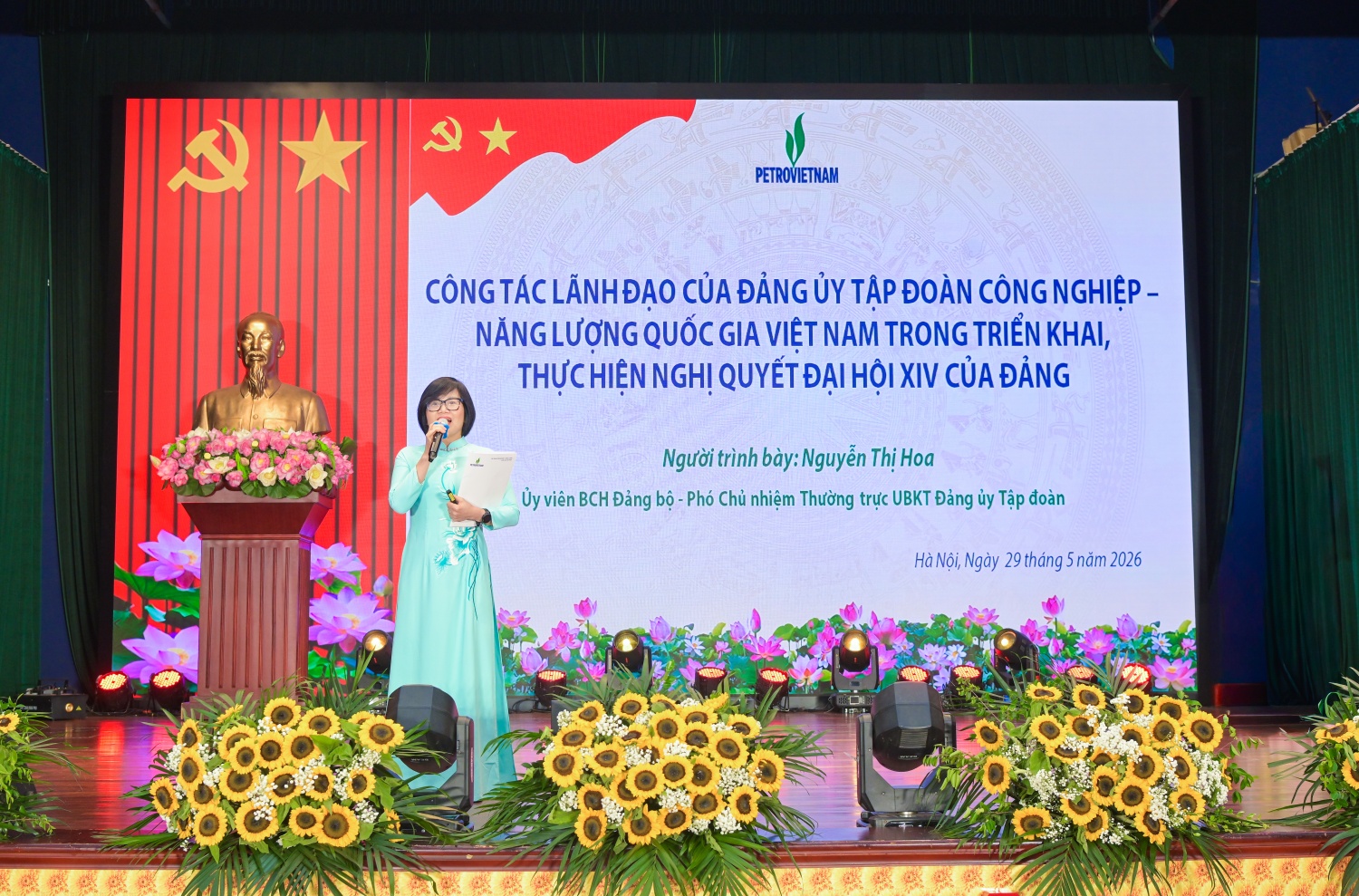 Petrovietnam đạt giải Nhì Hội thi Báo cáo viên, Tuyên truyền viên giỏi năm 2026