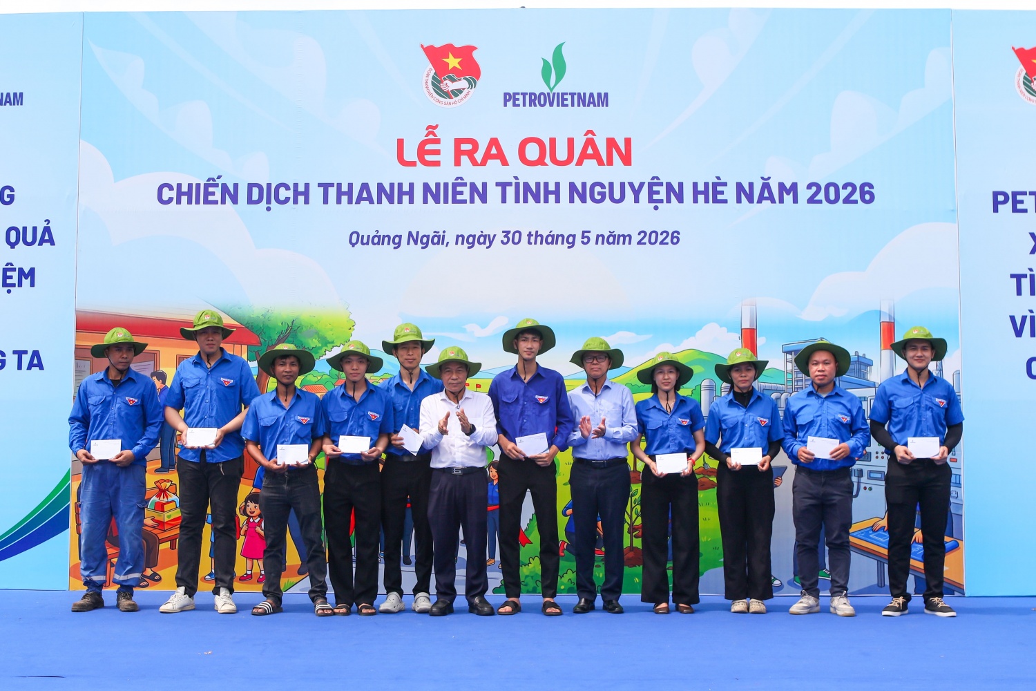 Thanh niên tình nguyện Hè theo hướng thiết thực, hiệu quả, an toàn và gắn chặt với nhiệm vụ SXKD trong toàn Petrovietnam