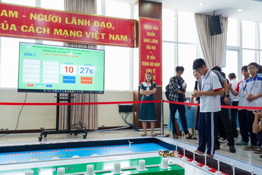Sôi nổi vòng loại Cuộc thi Robot PVU năm 2026