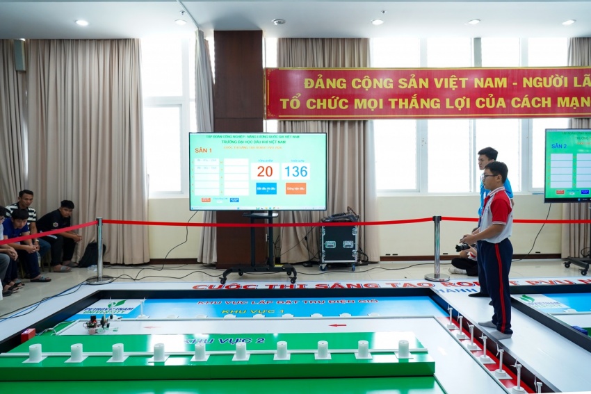 Sôi nổi vòng loại Cuộc thi Robot PVU năm 2026