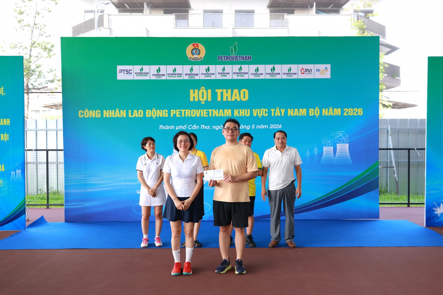 [Chùm ảnh] Sắc màu đoàn kết tại Hội thao Petrovietnam khu vực Tây Nam Bộ 2026