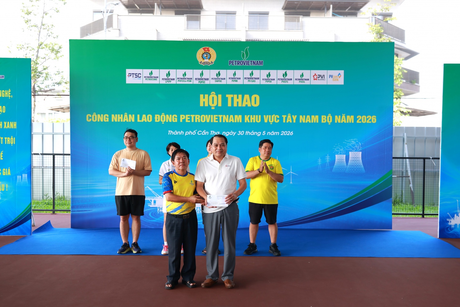 [Chùm ảnh] Sắc màu đoàn kết tại Hội thao Petrovietnam khu vực Tây Nam Bộ 2026