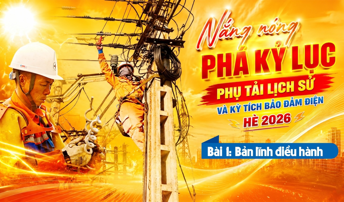 Nắng nóng phá kỷ lục phụ tải lịch sử và kỳ tích bảo đảm điện hè 2026 - Bài 1: Bản lĩnh điều hành