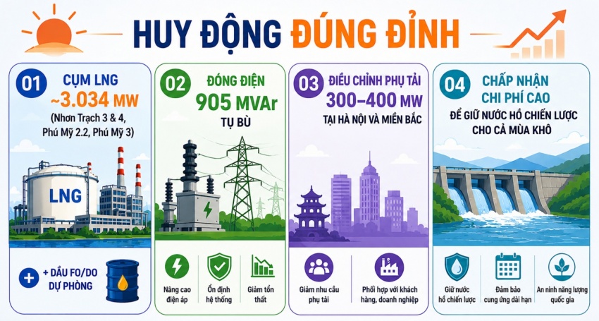 Nắng nóng phá kỷ lục phụ tải lịch sử và kỳ tích bảo đảm điện hè 2026 - Bài 1: Bản lĩnh điều hành Nắng nóng phá kỷ lục phụ tải lịch sử và kỳ tích bảo đảm điện hè 2026 - Bài 1: Bản lĩnh điều hành