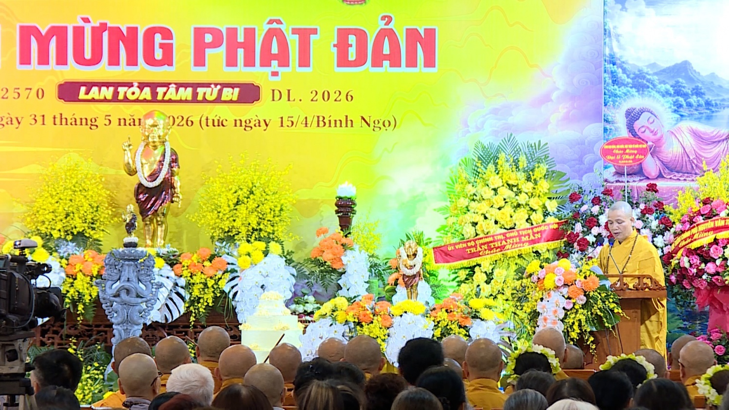 [VIDEO] Đại lễ Phật đản 2026: Lan tỏa thông điệp từ bi, trí tuệ, hòa bình và đoàn kết