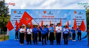 [VIDEO] Đoàn Thanh niên Petrovietnam ra quân Chiến dịch Thanh niên tình nguyện Hè 2026