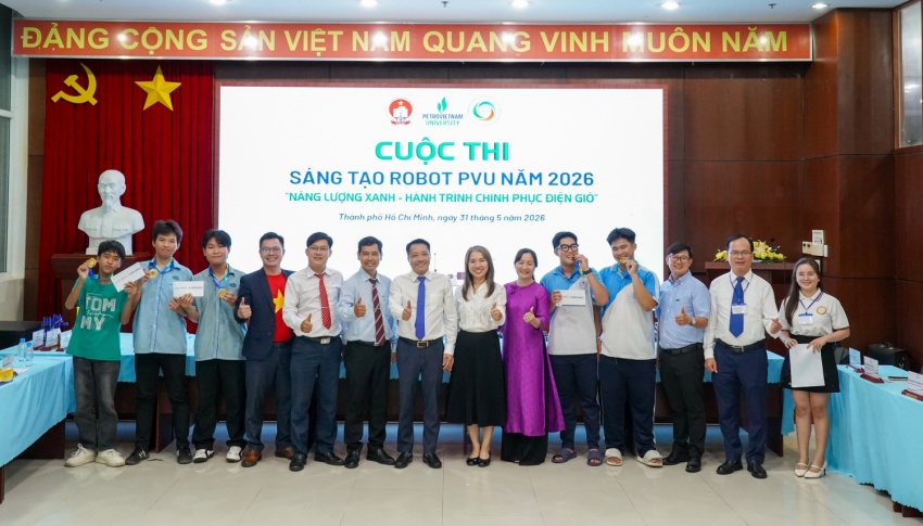 STEM Innovation Petrovietnam: Khơi nguồn đam mê khoa học đỉnh cao tại Sáng tạo Robot PVU 2026