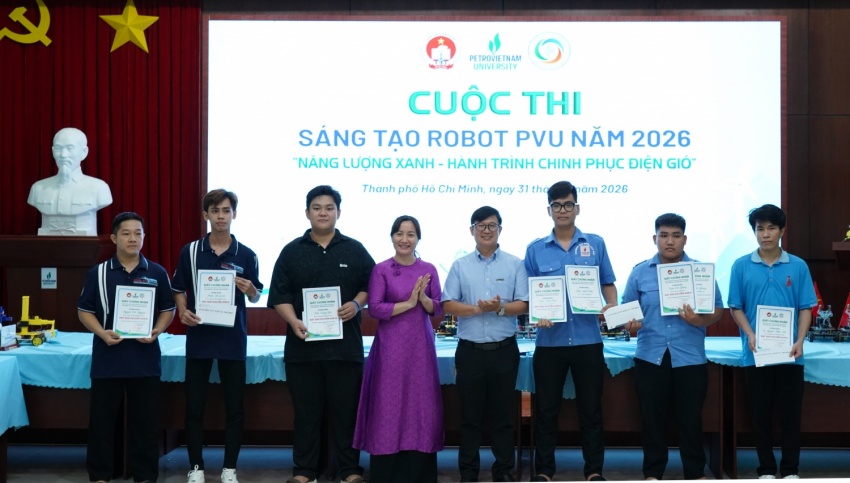 STEM Innovation Petrovietnam: Khơi nguồn đam mê khoa học đỉnh cao tại Sáng tạo Robot PVU 2026