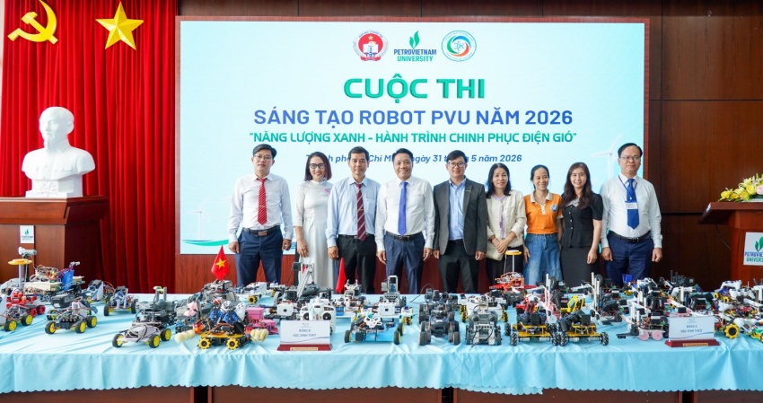 STEM Innovation Petrovietnam: Khơi nguồn đam mê khoa học đỉnh cao tại Sáng tạo Robot PVU 2026
