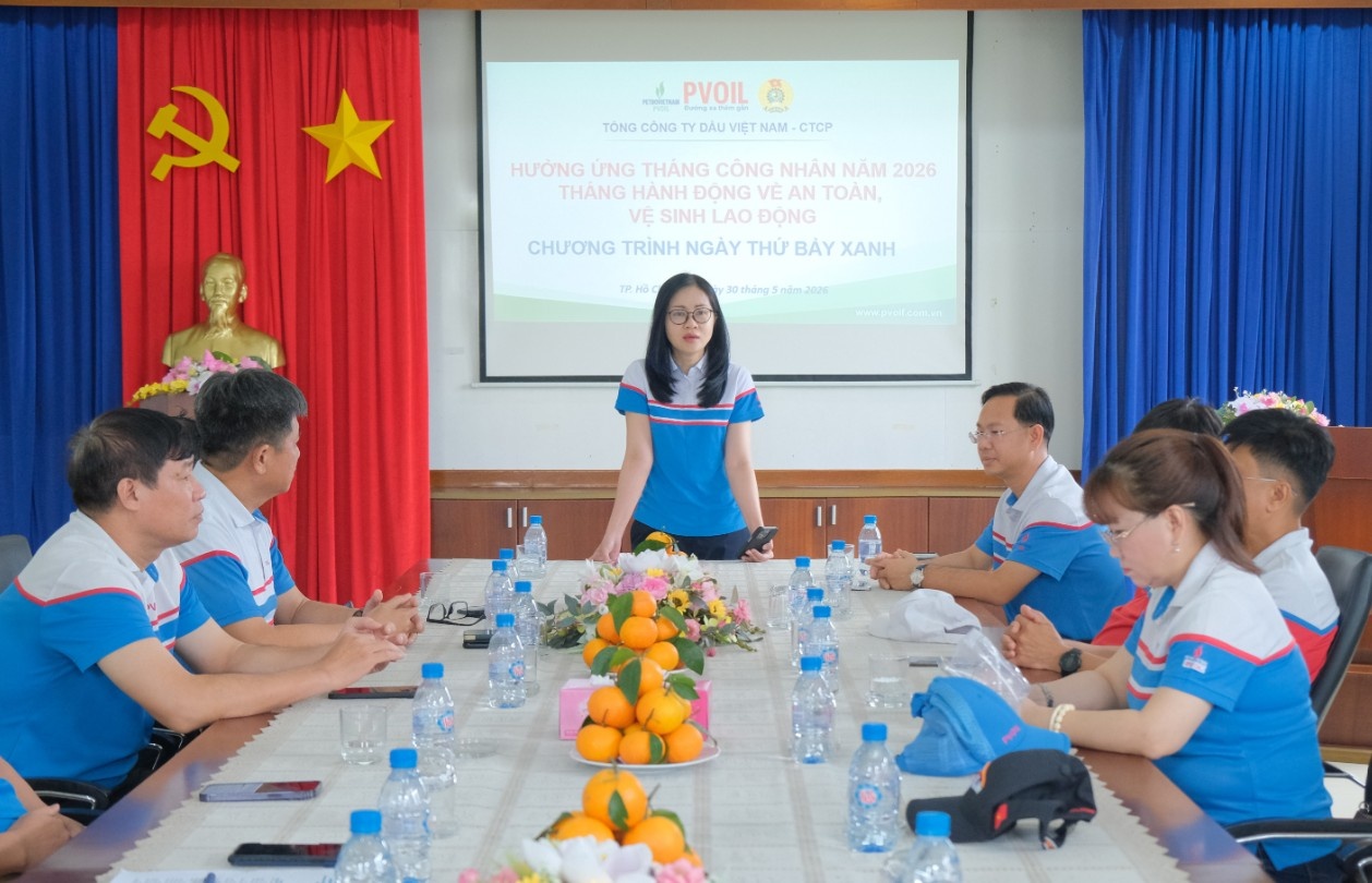 PVOIL hưởng ứng Tháng hành động về an toàn, vệ sinh lao động
