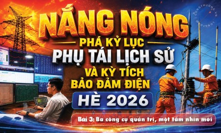 Nắng nóng phá kỷ lục phụ tải lịch sử và kỳ tích bảo đảm điện hè 2026 - Bài 3: Ba công cụ quản trị, một tầm nhìn mới
