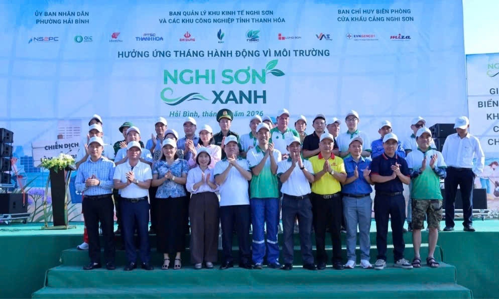 “Nghi Sơn Xanh 2026”: Từ sáng kiến tiên phong đến hành động quy mô lớn vì môi trường biển bền vững