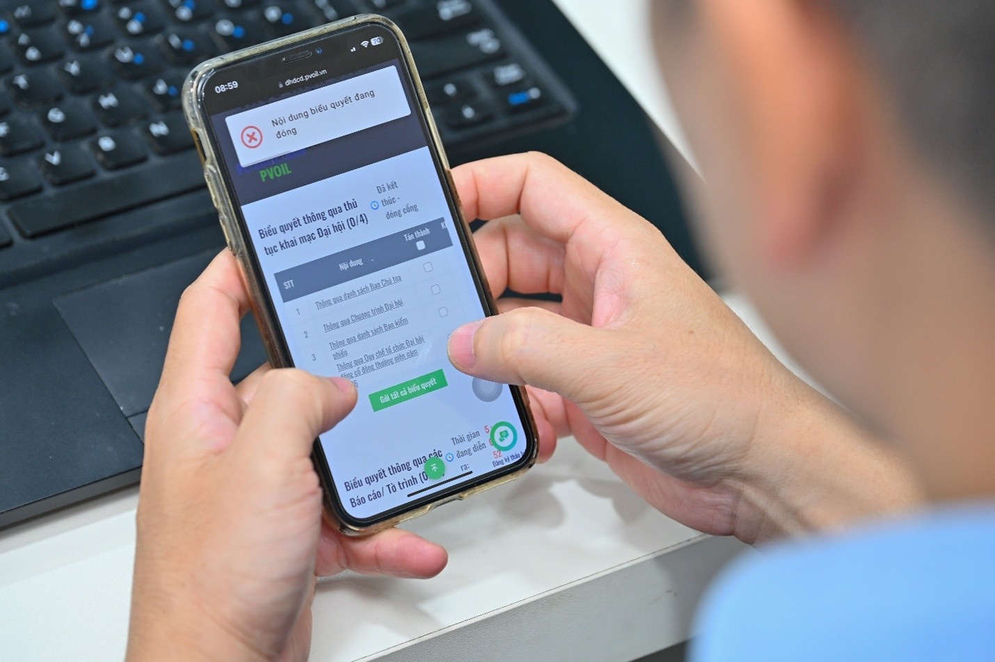 Nhiều doanh nghiệp đã ứng dụng công nghệ số, tổ chức đại hội cổ đông trực tuyến, bỏ phiếu điện tử góp phần tiết kiệm chi phí và tạo điều kiện cho đông đảo cổ đông tham gia