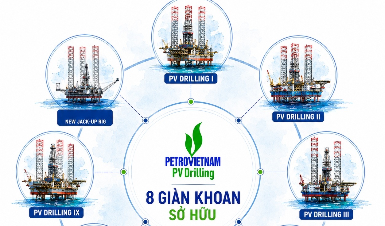 PV Drilling đầu tư thêm giàn khoan tự nâng