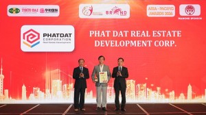 Phát Đạt nhận giải Top 10 Thương hiệu Tiêu biểu Châu Á - Thái Bình Dương 2026