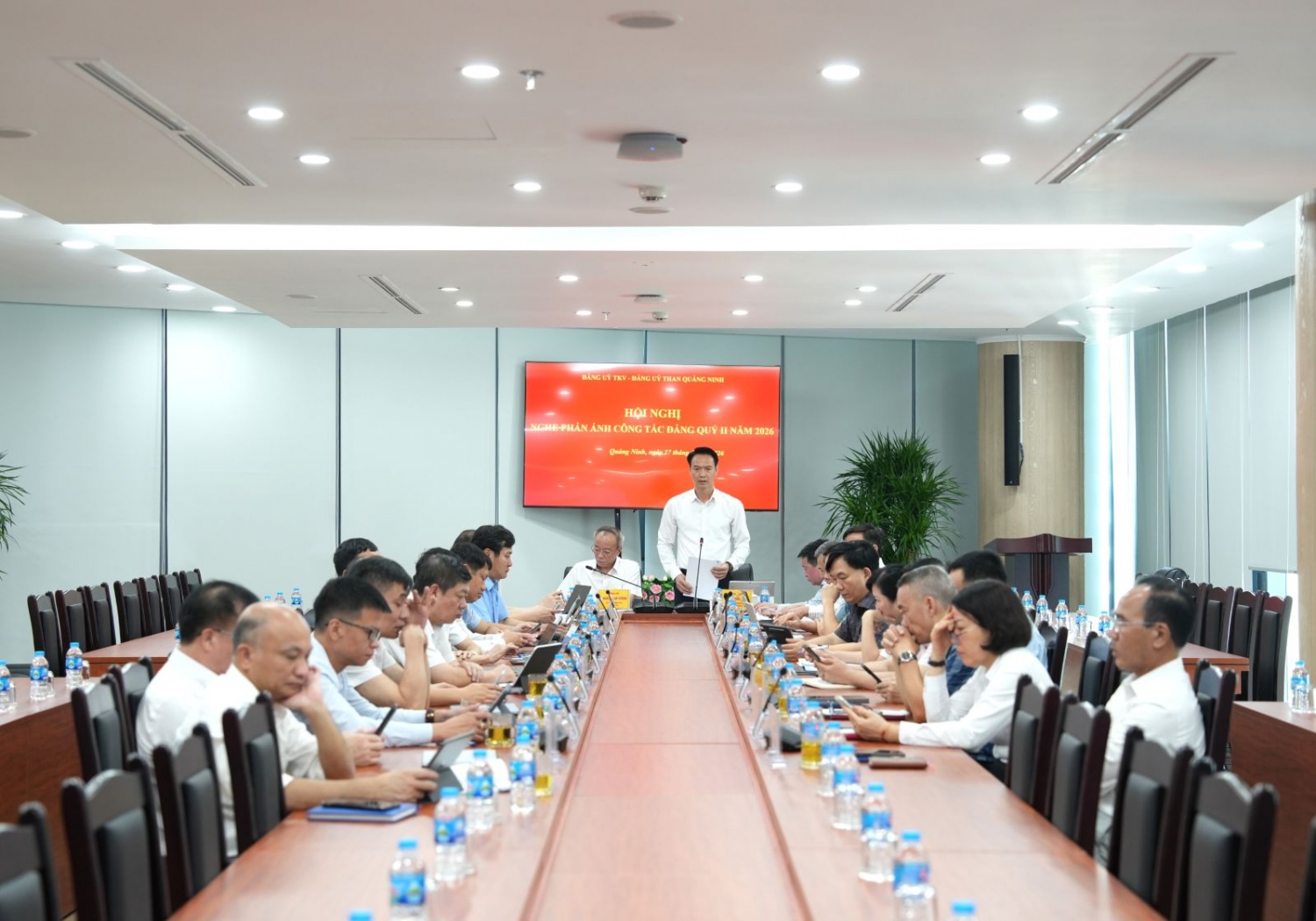 Đảng ủy TKV phối hợp chặt chẽ, hiệu quả cùng Đảng ủy Than Quảng Ninh Đảng ủy TKV