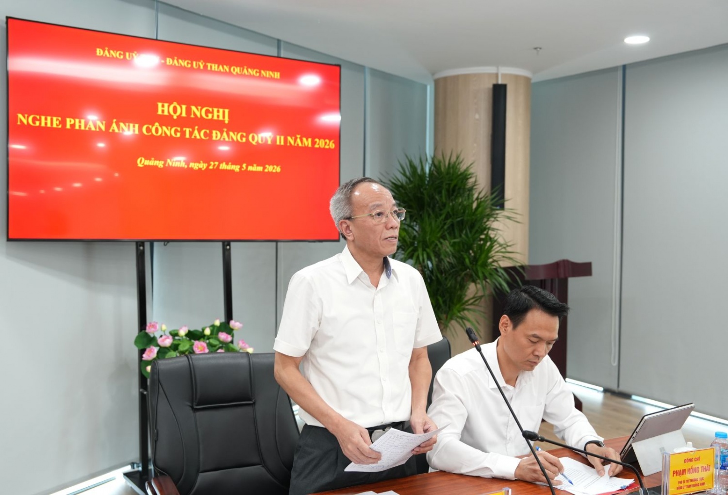Đảng ủy TKV phối hợp chặt chẽ, hiệu quả cùng Đảng ủy Than Quảng Ninh Đảng ủy TKV