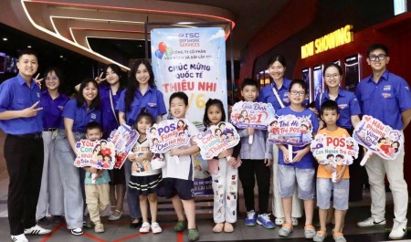 POS tổ chức ngày hội Quốc tế Thiếu nhi cho con em CBCNV