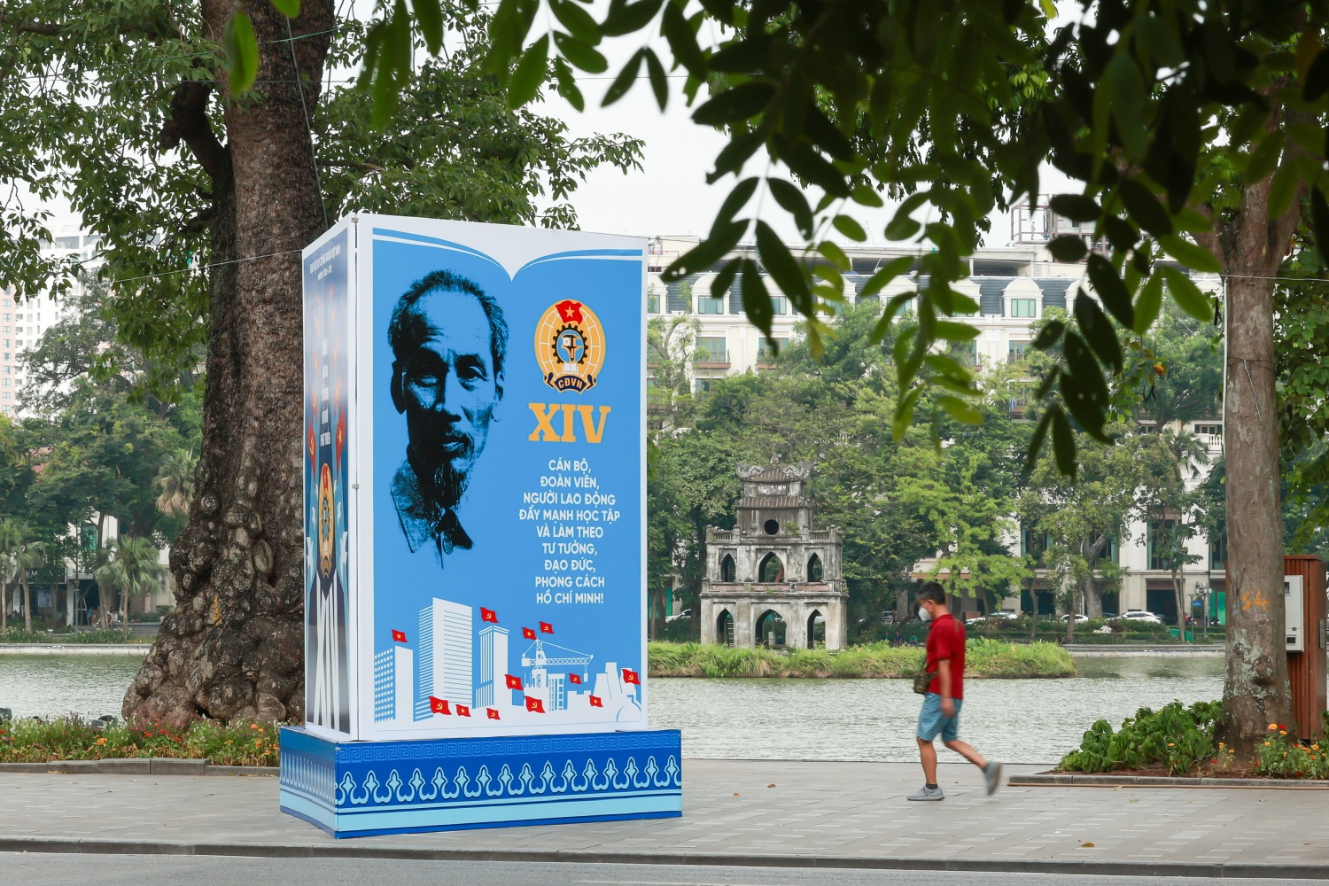 [Chùm ảnh] Công tác chuẩn bị cho Đại hội Công đoàn Việt Nam lần thứ XIV đã sẵn sàng