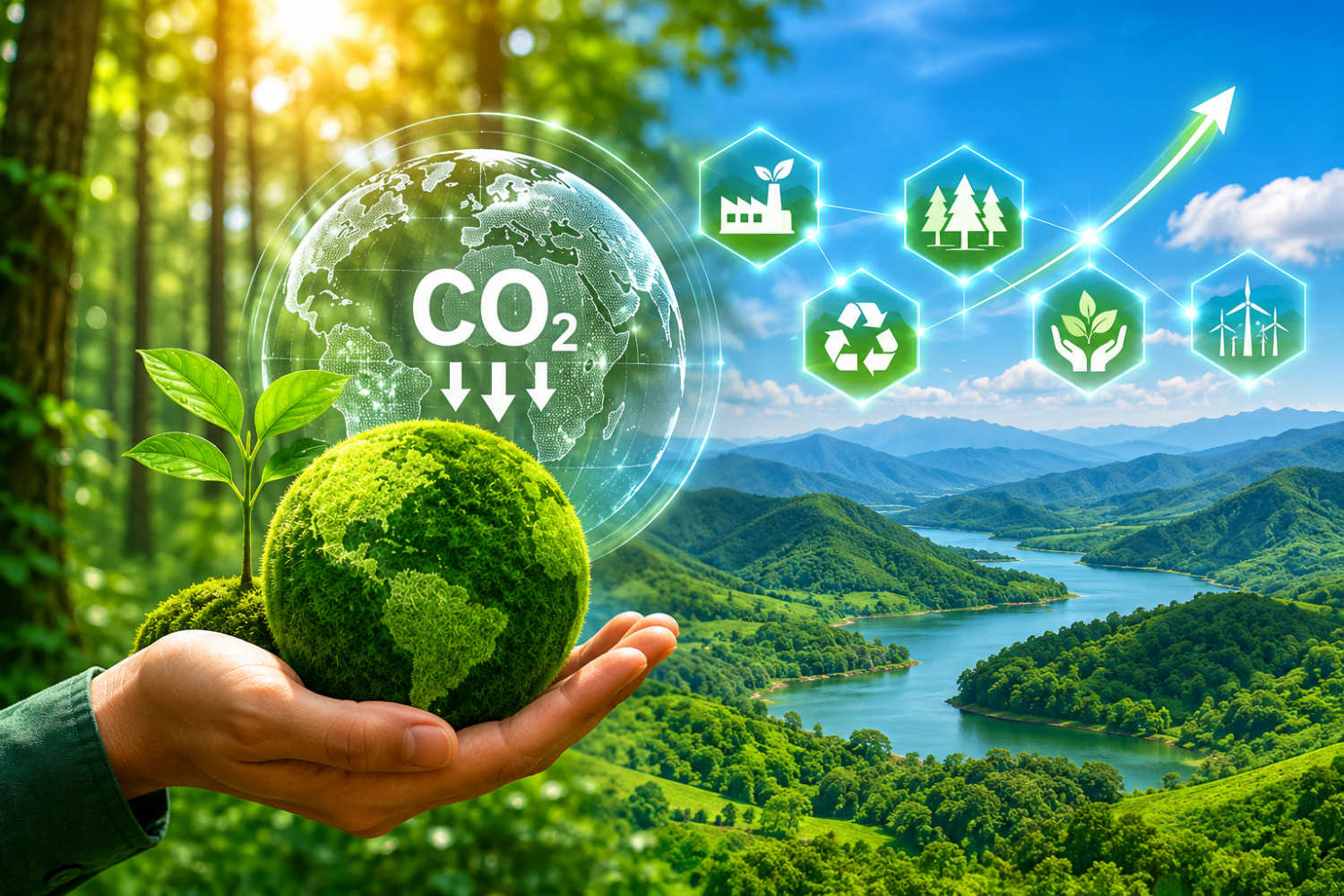 Tín chỉ carbon mở ra dư địa mới cho kinh tế xanh và bảo vệ rừng Tín chỉ carbon mở ra dư địa mới cho kinh tế xanh và bảo vệ rừng