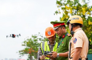 Công an Hà Nội thử nghiệm "mắt thần" UAV tích hợp AI